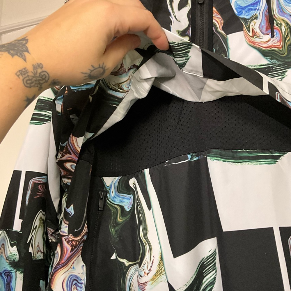 Nike Marble Pattern Tech Windbreaker - image 4
